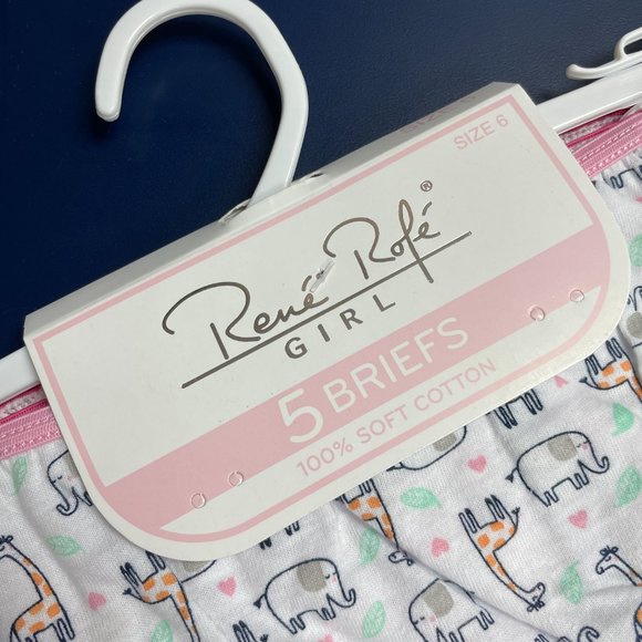 NWT Rene Rofe Underwear Set - Girls Size 4 or Size 6 - Picture 8 of 10